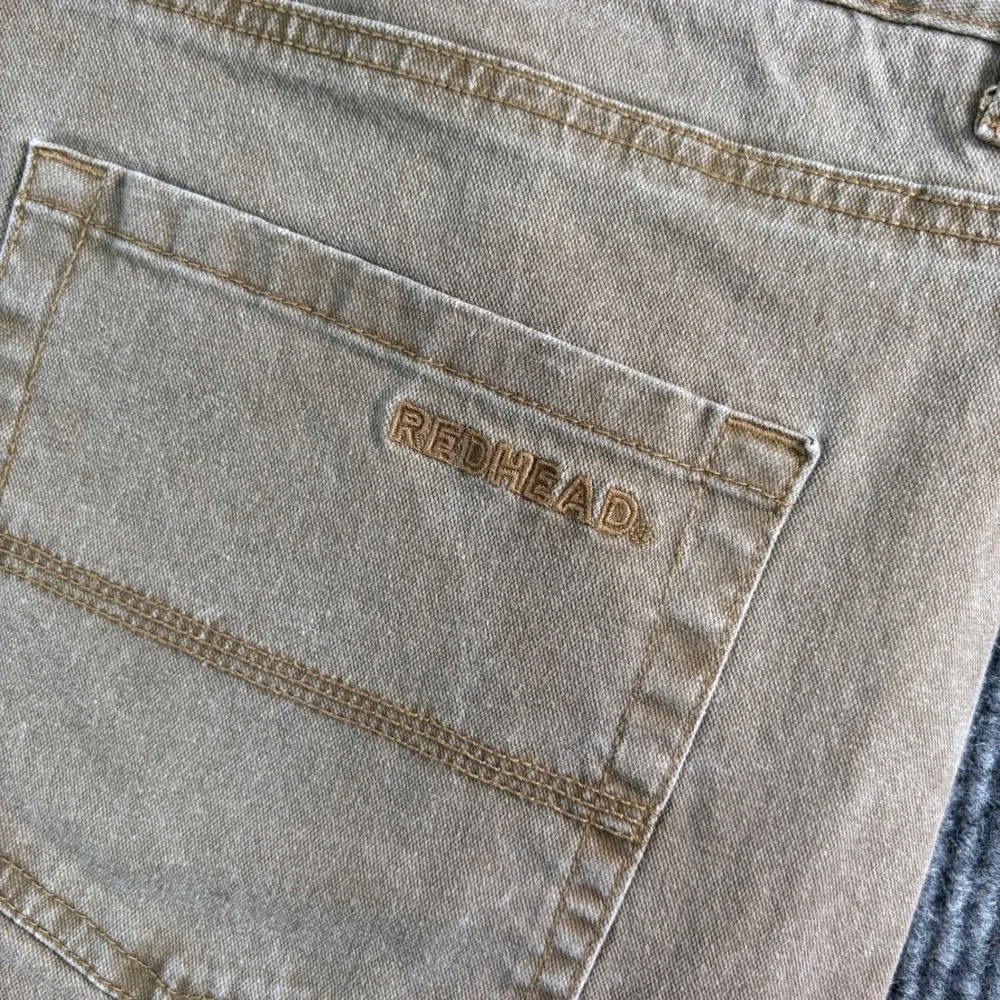 RedHead Men's Khaki Straight Leg Pants Casual Utility Gorpcore Workwear‎ 41x32
